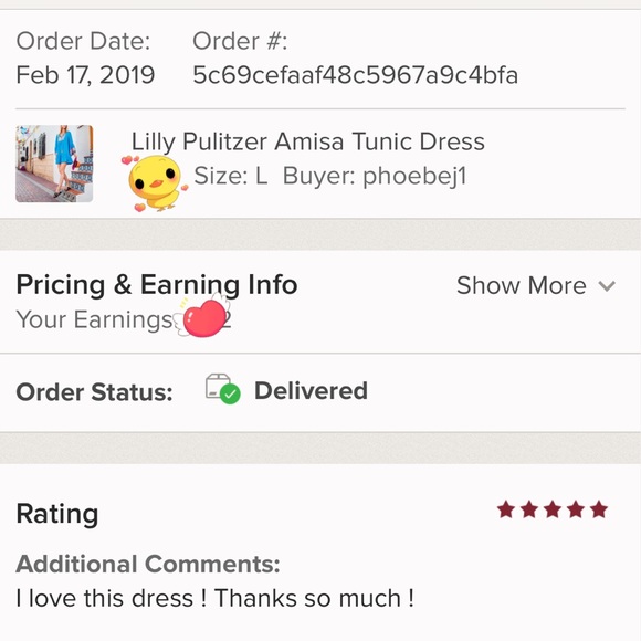 Lilly Pulitzer Amisa Tunic Dress - Picture 7 of 7